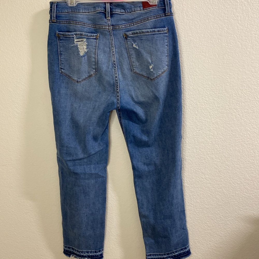 Whetherly Distressed‎ Straight Leg Denim Rise 11 Inseam 26 - Picture 7 of 8